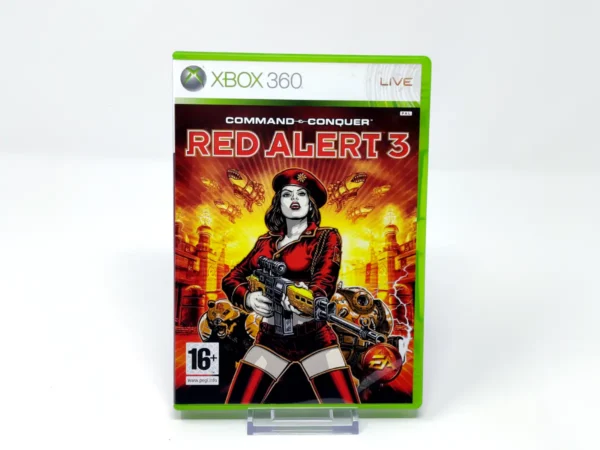 Portada de Command & Conquer: Red Alert 3 (ESP) para XBOX 360, edición PAL España, de segunda mano