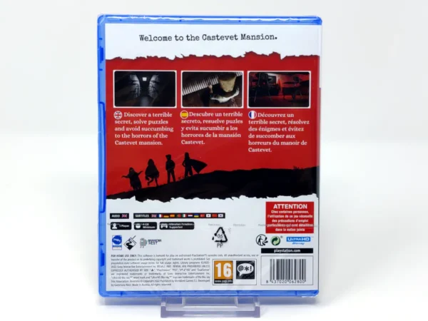 Parte trasera de Insomnis (ESP) (Precintado) para PlayStation 5, edición PAL España