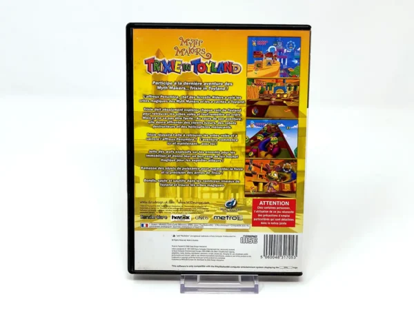Parte trasera de Myth Makers: Trixie in Toyland (FRA) (Rebajado) para PlayStation 2, edición PAL Francia