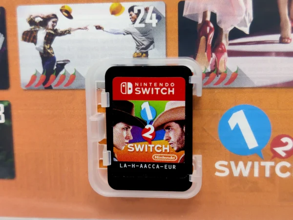 Lateral de la caja de 1-2-Switch (ESP) para Nintendo Switch