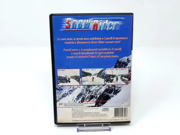 Parte trasera de Snow Rider (ITA) (Rebajado) para PlayStation 2, edición PAL Italia