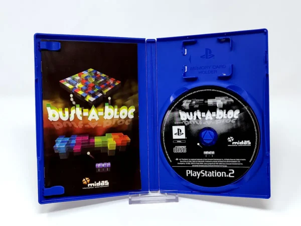 Lateral de la caja de Bust-A-Bloc (FRA) para PlayStation 2