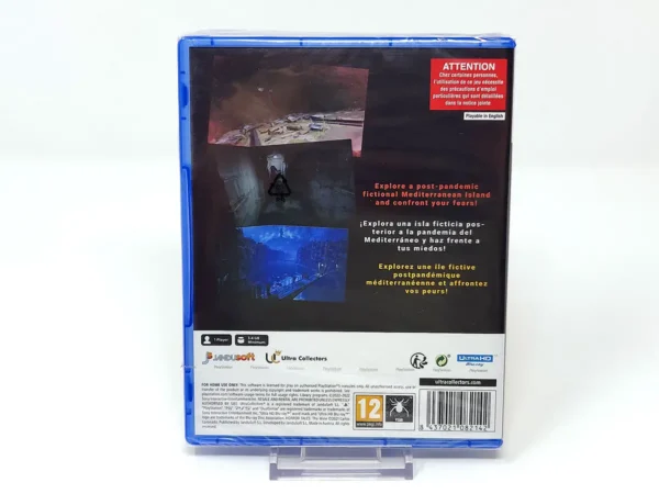 Parte trasera de HORROR TALES: The Wine (ESP) (Precintado) para PlayStation 5, edición PAL España