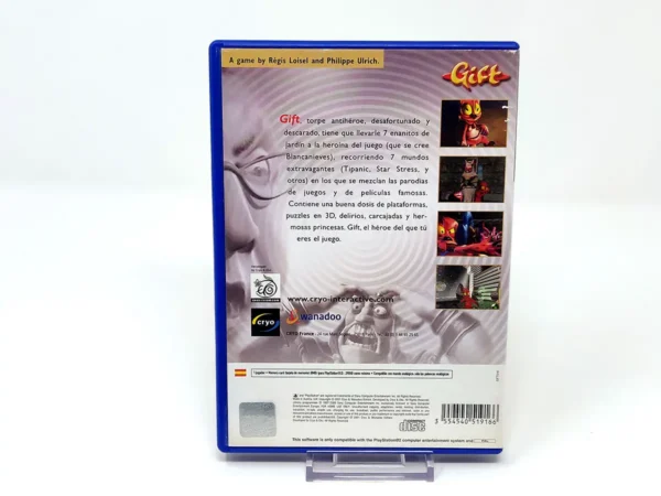 Parte trasera de Gift (ESP) (Rebajado) para PlayStation 2, edición PAL España