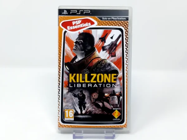 Portada de Killzone: Liberation (ESP) (Essentials) para PSP, edición PAL España, de segunda mano