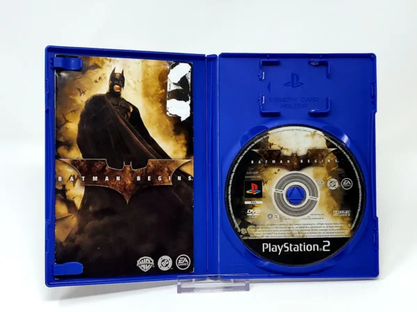 Interior del juego Batman Begins (ESP) (Rebajado) para PlayStation 2 con disco y manual