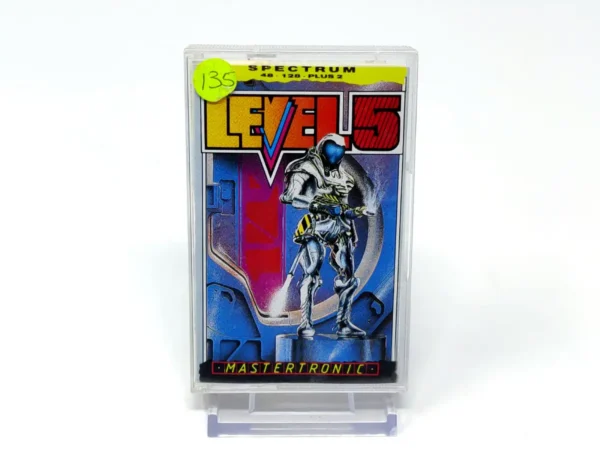 Portada de Level 5 (Mastertronic) para Sinclair ZX Spectrum, edición PAL, de segunda mano