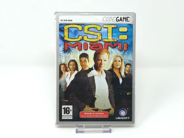 Portada de CSI: Miami (ESP) (Precintado) para PC, de segunda mano