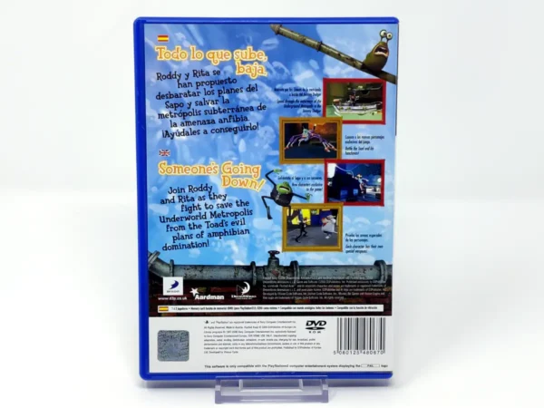 Parte trasera de Ratónpolis (ESP) para PlayStation 2, edición PAL España
