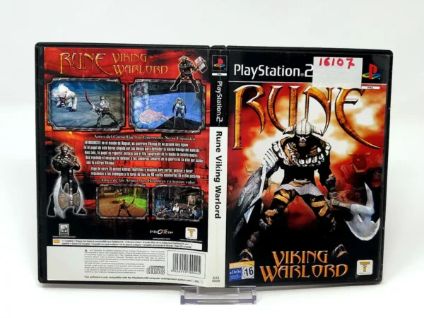 Rune: Viking Warlord (ESP) (Carátula) (Rebajado) para PlayStation 2, edición PAL España, de segunda mano