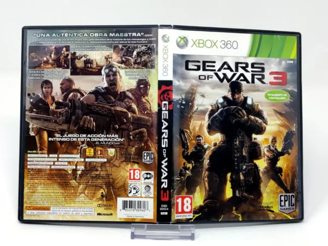 Gears of War 3 (ESP) (Carátula)