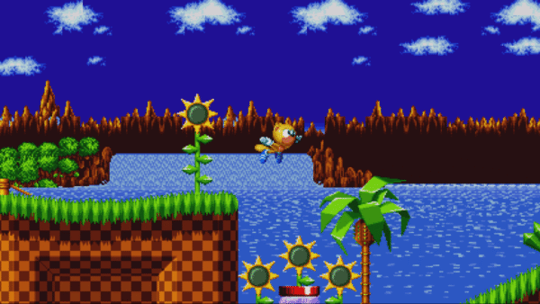 Lateral de la caja de Sonic Mania Plus (ESP) para Nintendo Switch