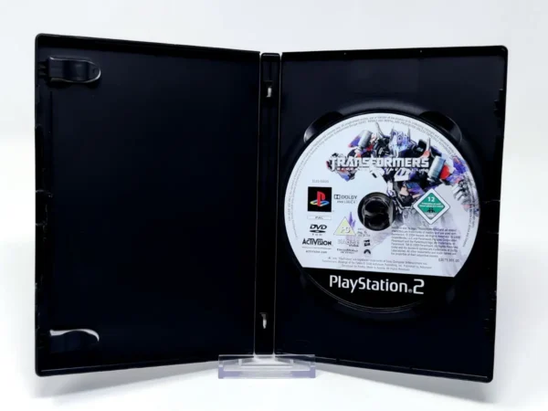 Interior del juego Transformers: La Venganza de los Caídos (ESP) (Rebajado) para PlayStation 2 con disco y manual