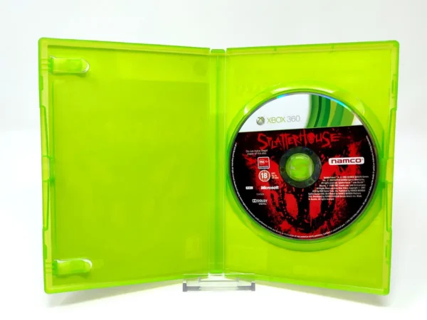 Interior del juego Splatterhouse (ESP) (Rebajado) para XBOX 360 con disco y manual