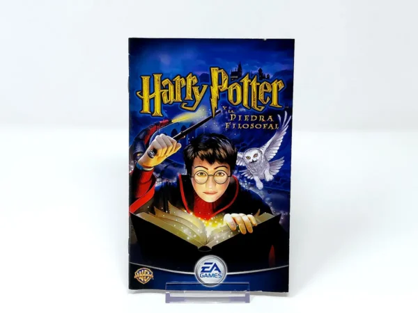 Portada de Harry Potter y la Piedra Filosofal (ESP) (Manual) para PlayStation 2, edición PAL España, de segunda mano
