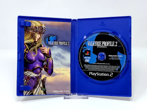 Interior del juego Valkyrie Profile 2: Silmeria (ESP) (Rebajado) para PlayStation 2 con disco y manual