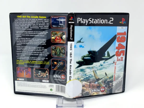 1945 I & II: The Arcade Games (ESP) (Carátula) (Rebajado) para PlayStation 2, edición PAL España, de segunda mano
