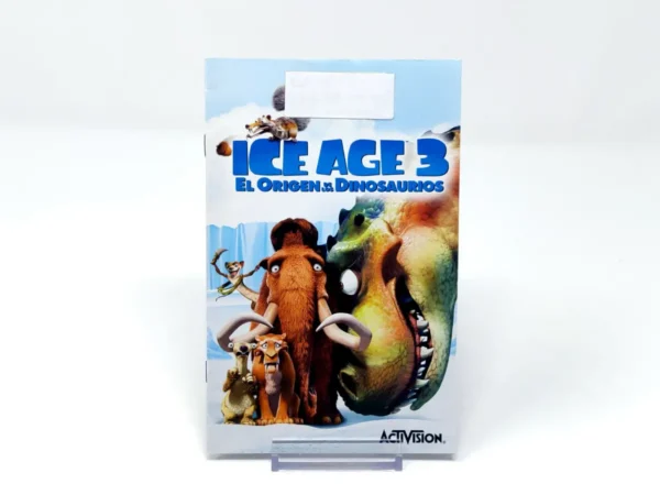 Ice Age 3: El Origen de los Dinosaurios (ESP) (Manual) para PlayStation 2, edición PAL España, de segunda mano
