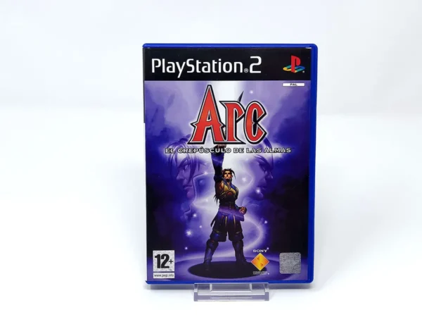 Portada de Arc: El crepúsculo de las Almas (ESP) para PlayStation 2, edición PAL España, de segunda mano