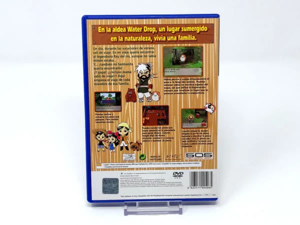 Lateral de la caja de Harvest Fishing (ESP) para PlayStation 2