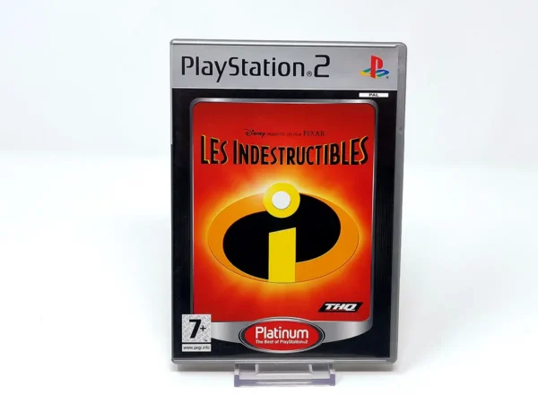 Portada de Disney/Pixar The Incredibles (FRA) (Platinum) para PlayStation 2, edición PAL Francia, de segunda mano