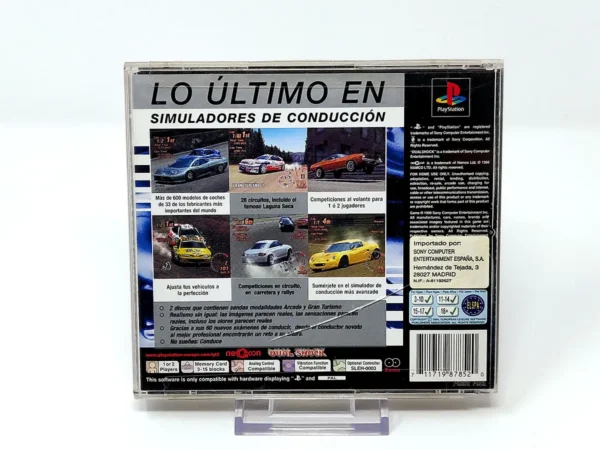 Parte trasera de Gran Turismo 2 (ESP) (Rebajado) para PlayStation 1, edición PAL España