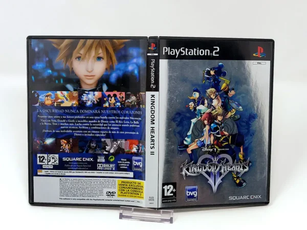 Kingdom Hearts II (ESP) (Carátula) para PlayStation 2, edición PAL España, de segunda mano