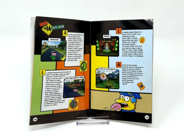The Simpsons: Hit & Run (ESP) (Manual) para PlayStation 2, edición PAL España, de segunda mano