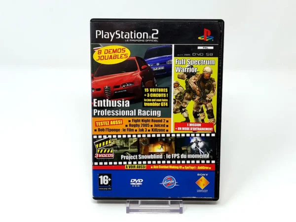 Official PlayStation 2 Magazine Demo 58 (FRA) para PlayStation 2, edición PAL Francia, de segunda mano