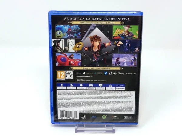 Parte trasera de Kingdom Hearts III (ESP) (Precintado) para PlayStation 4, edición PAL España
