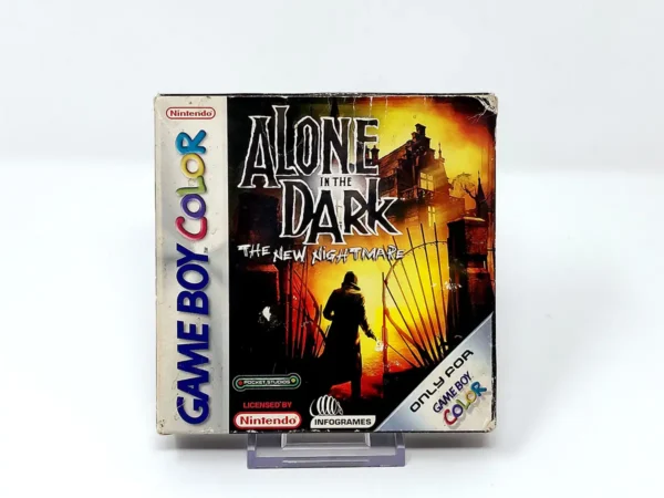 Portada de Alone in the Dark: The New Nightmare (ESP) (Rebajado) para Nintendo Game Boy Color, edición PAL España, de segunda mano