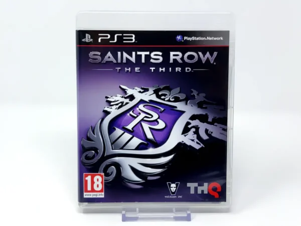 Portada de Saints Row: The Third (ESP) para PlayStation 3, edición PAL España, de segunda mano