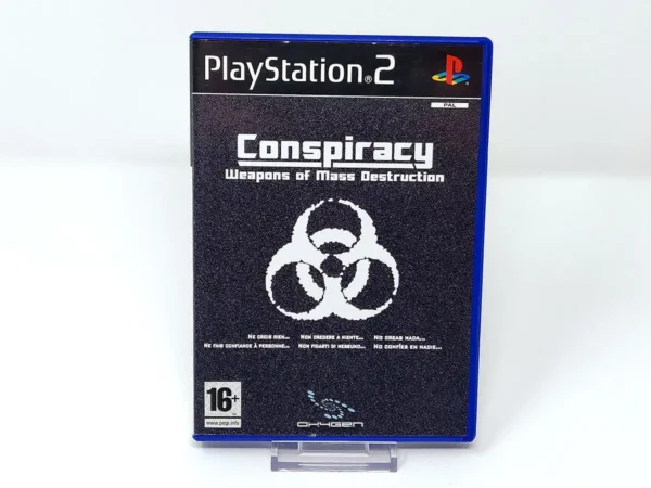 Portada de Conspiracy: Weapons of Mass Destruction (ESP) para PlayStation 2, edición PAL España, de segunda mano