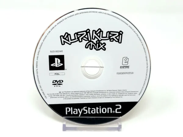 Kuri Kuri Mix (ESP) (Disco) para PlayStation 2, edición PAL España, de segunda mano