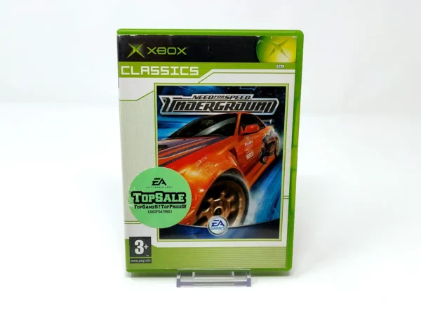 Portada de Need for Speed: Underground (HOL) (Classics) para XBOX, edición PAL Holanda, de segunda mano
