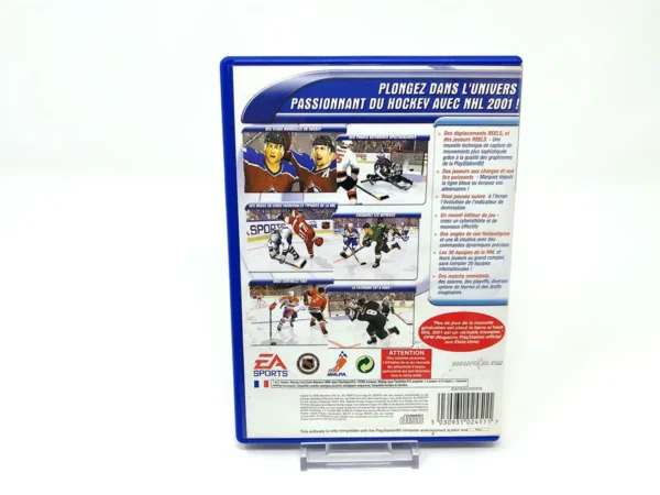 Interior del juego NHL 2001 (FRA) (Rebajado) para PlayStation 2 con disco y manual