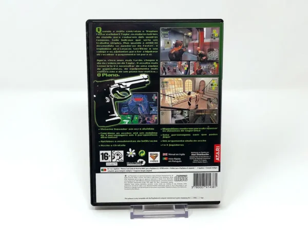 Parte trasera de Th3 Plan (POR) para PlayStation 2, edición PAL Portugal