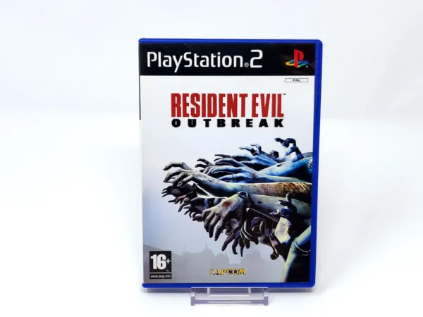 Portada de Resident Evil: Outbreak (ESP) para PlayStation 2, edición PAL España, de segunda mano