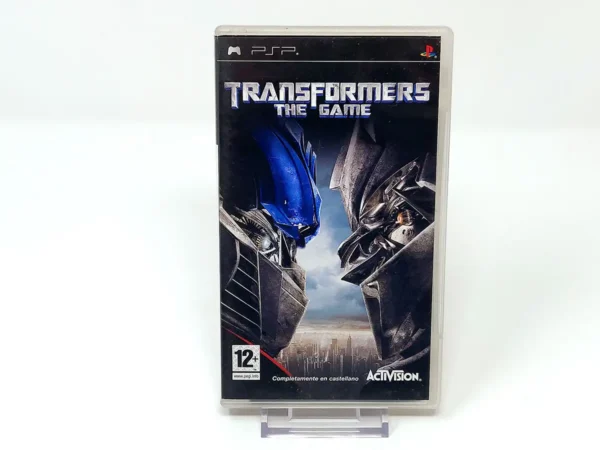 Portada de Transformers: The Game (ESP) para PSP, edición PAL España, de segunda mano