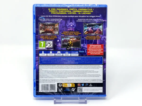 Parte trasera de Transformers: Galactic Trials (ESP) (Precintado) para PlayStation 4, edición PAL España
