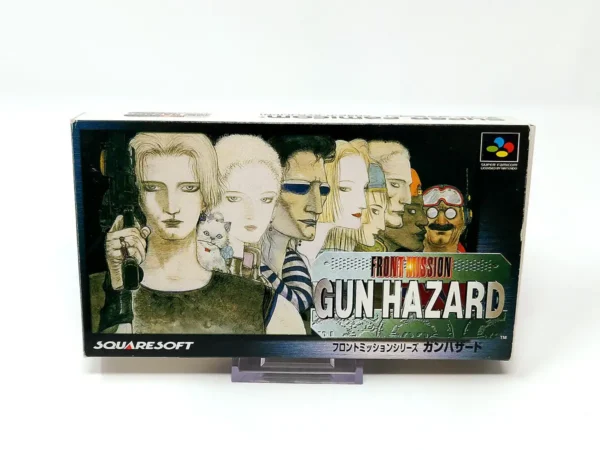 Portada de Front Mission: Gun Hazard (JAP) para Nintendo SNES, edición NTSC Japón, de segunda mano