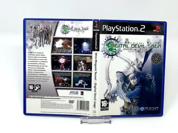 Shin Megami Tensei: Digital Devil Saga (ESP) (Carátula) (Rebajado) para PlayStation 2, edición PAL España, de segunda mano