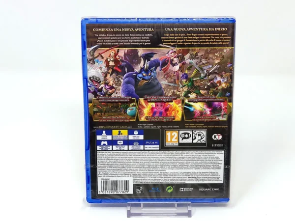 Parte trasera de Dragon Quest Heroes II (ESP) (Precintado) para PlayStation 4, edición PAL España