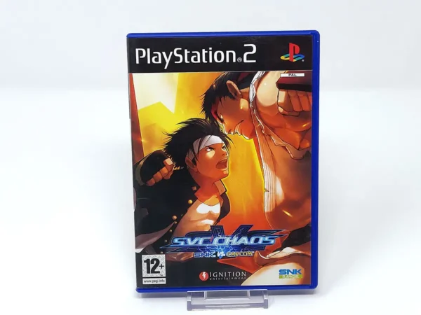 Portada de SNK vs. Capcom: SVC Chaos (ESP) para PlayStation 2, edición PAL España, de segunda mano
