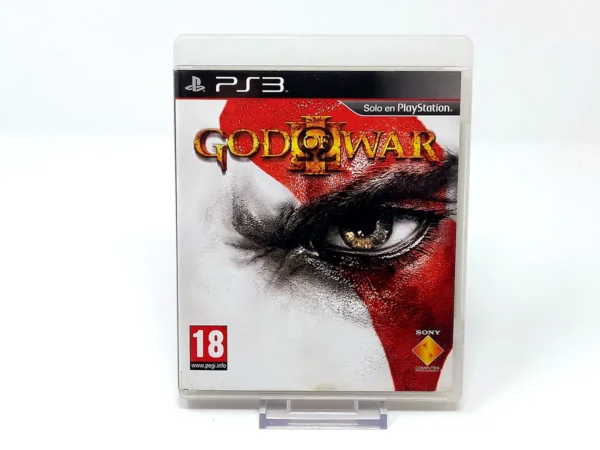 Portada de God of War III (ESP) (Rebajado) para PlayStation 3, edición PAL España, de segunda mano