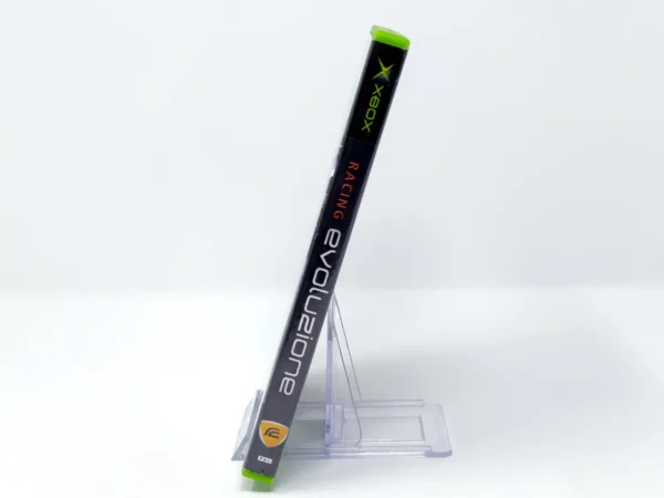 Lateral de la caja de Racing Evoluzione (ESP) para XBOX