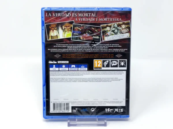 Parte trasera de Process of Elimination (Deluxe Edition) (ESP) (Precintado) para PlayStation 4, edición PAL España