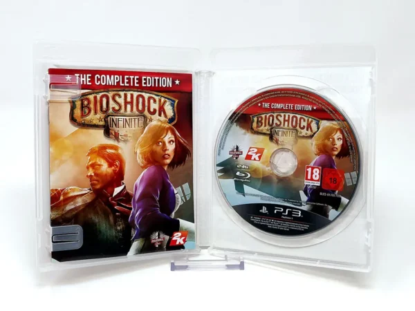 Interior del juego BioShock Infinite: The Complete Edition (ESP) para PlayStation 3 con disco y manual