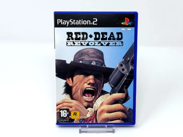 Portada de Red Dead Revolver (ESP) para PlayStation 2, edición PAL España, de segunda mano