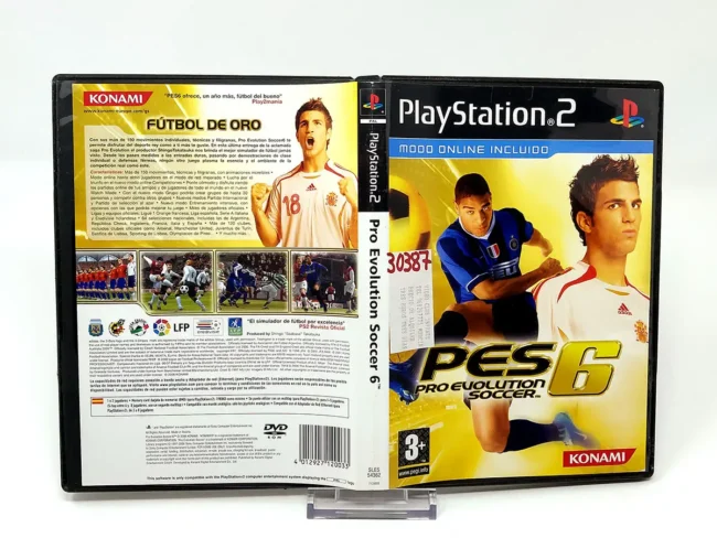 Pro Evolution Soccer 6 (ESP) (Carátula) (Rebajado)